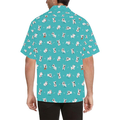 Bull Terriers Pattern Print Design Hawaiian Shirt