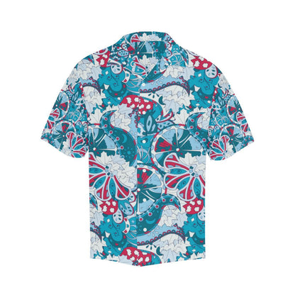 Funky Retro Pattern Print Design A Hawaiian Shirt