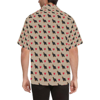 Cocker Pattern Print Design Hawaiian Shirt
