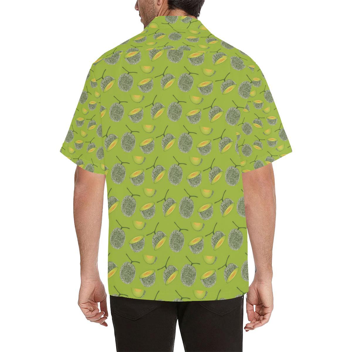 Cantaloupe Pattern Print Design Hawaiian Shirt