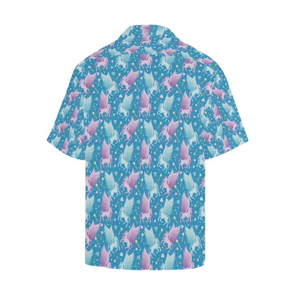 Pegasus Pattern Print Design Hawaiian Shirt