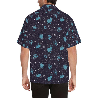 Zodiac Print Design Hawaiian Shirt