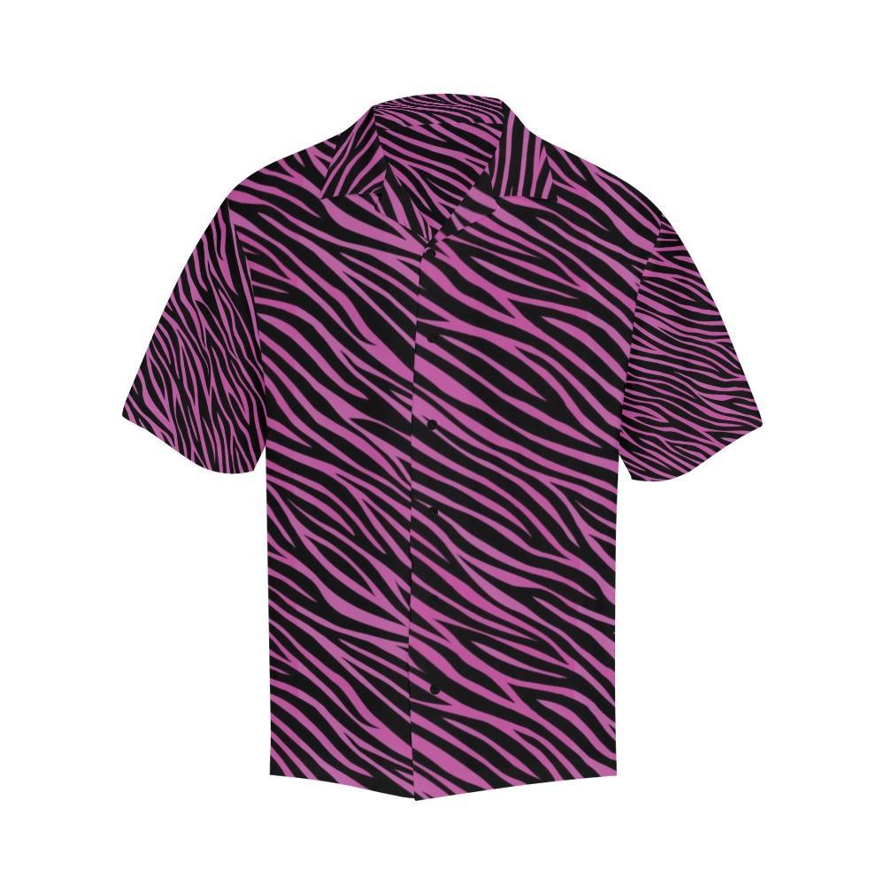 Zebra Pink Print Design Hawaiian Shirt