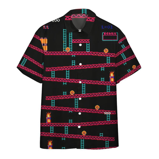  3D Donkey Kong Gameplay Hawaii Shirt