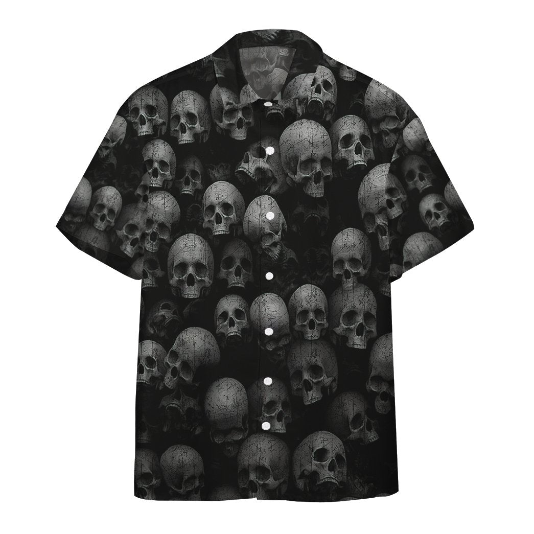 3D Skull Hawaii Shirt