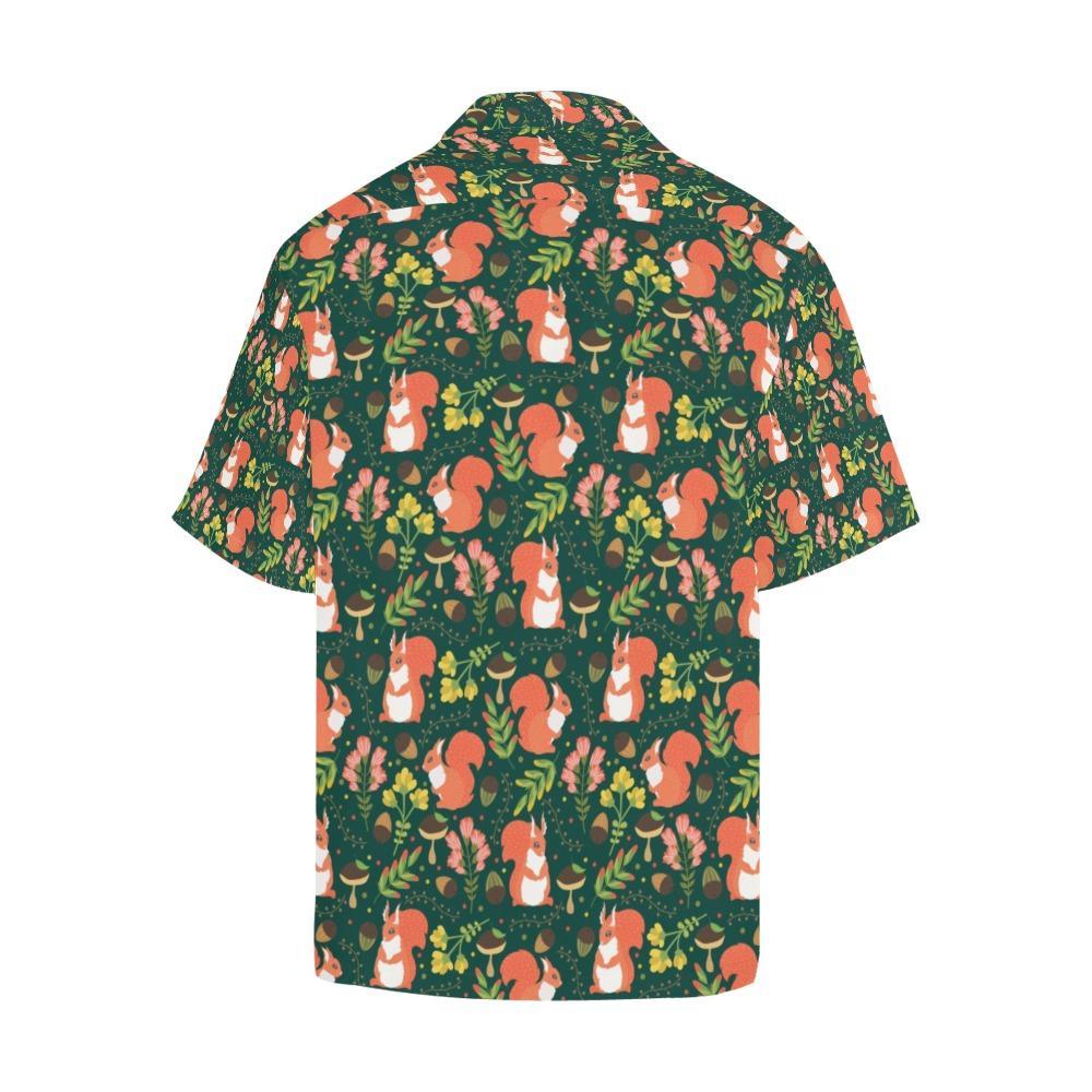 Squirrel Print Design Hawaiian Shirt