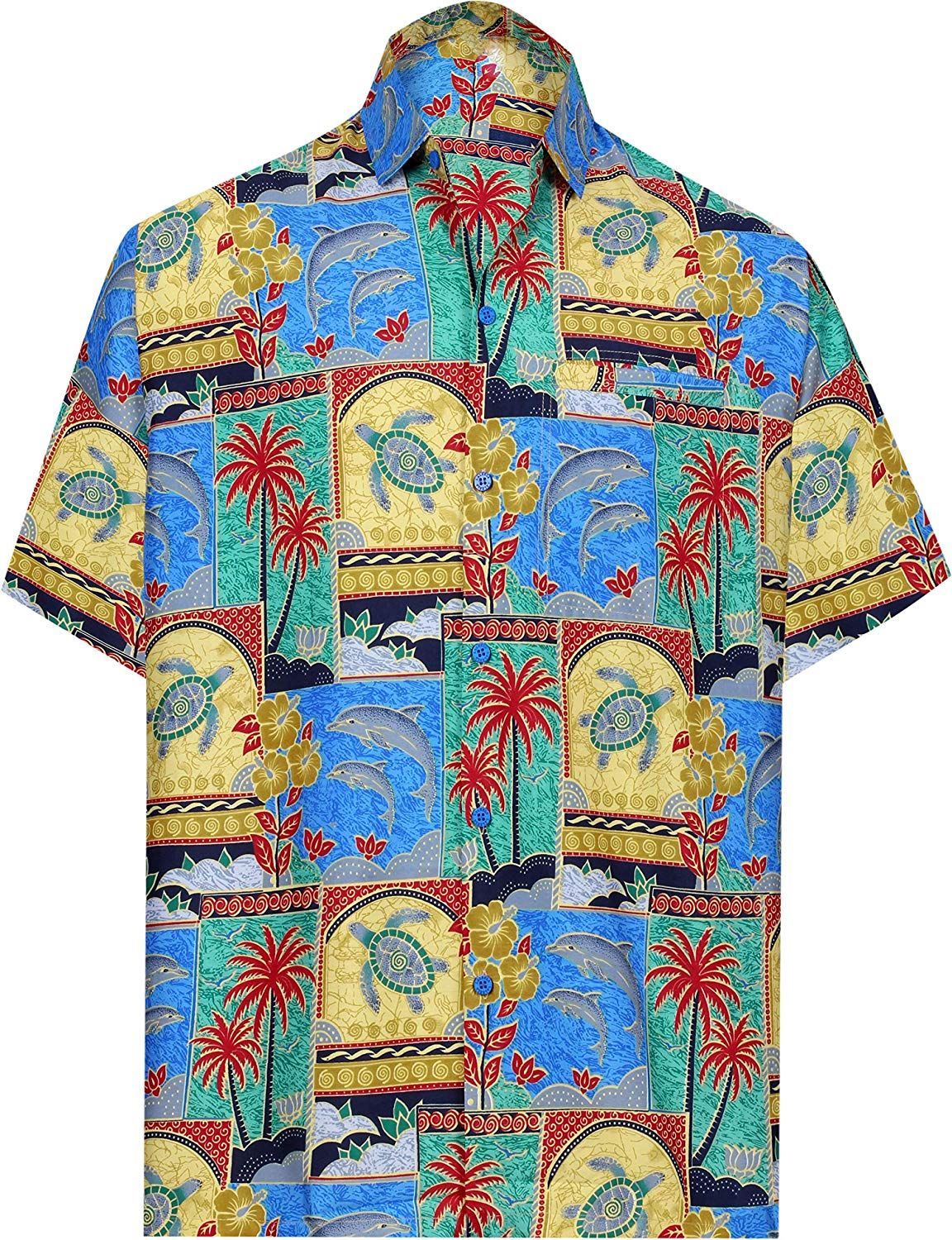 Turtle Colorful High Quality Hawaiian Shirt 