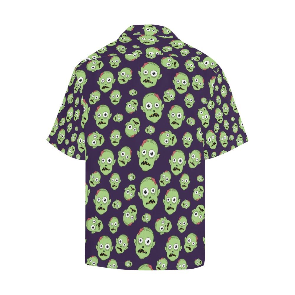 Zombie Print Design Hawaiian Shirt