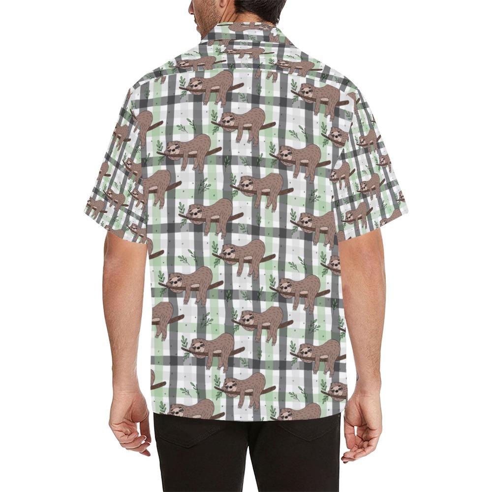 Sloth Print Design Hawaiian Shirt