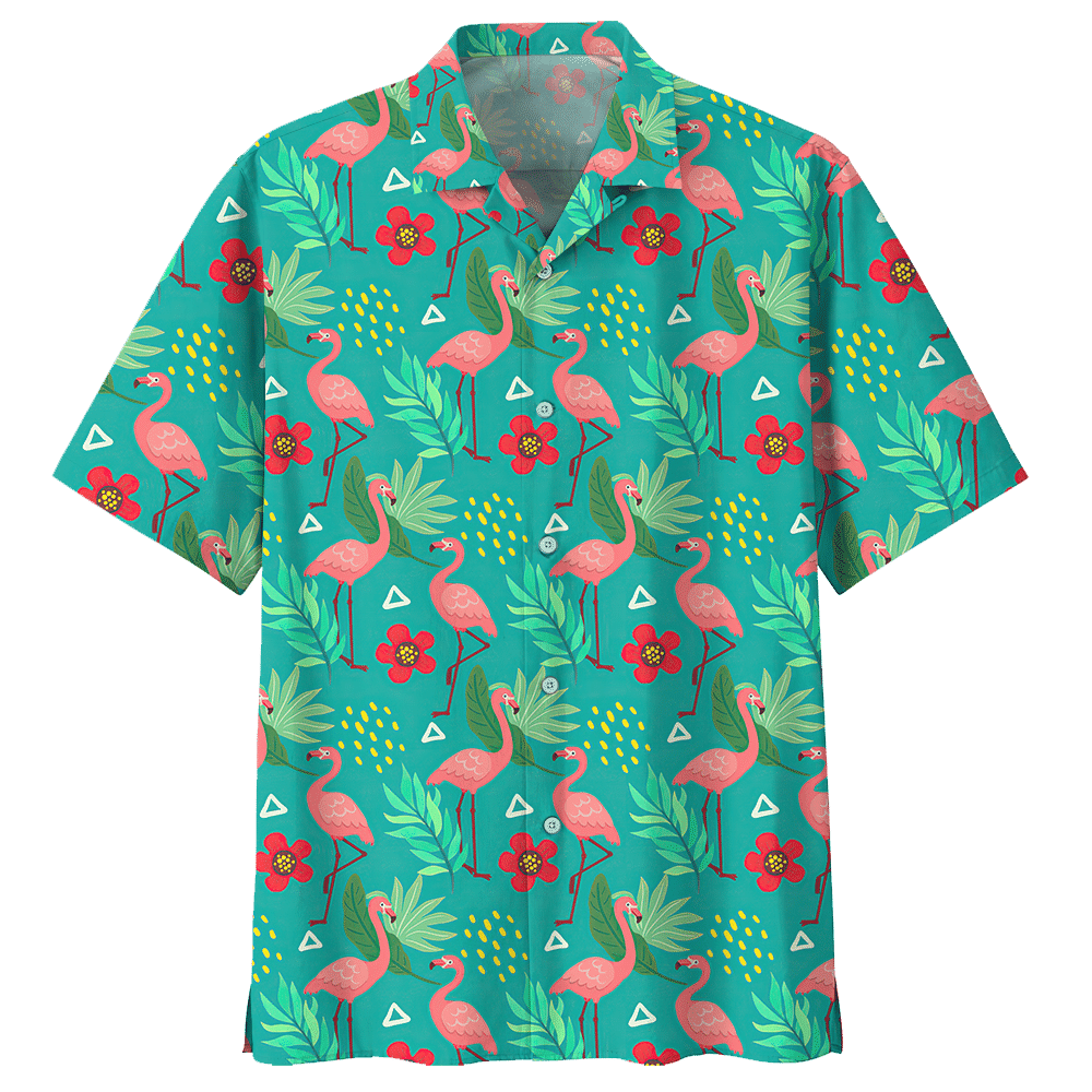 Flamingo Hawaiian Shirt Azs013