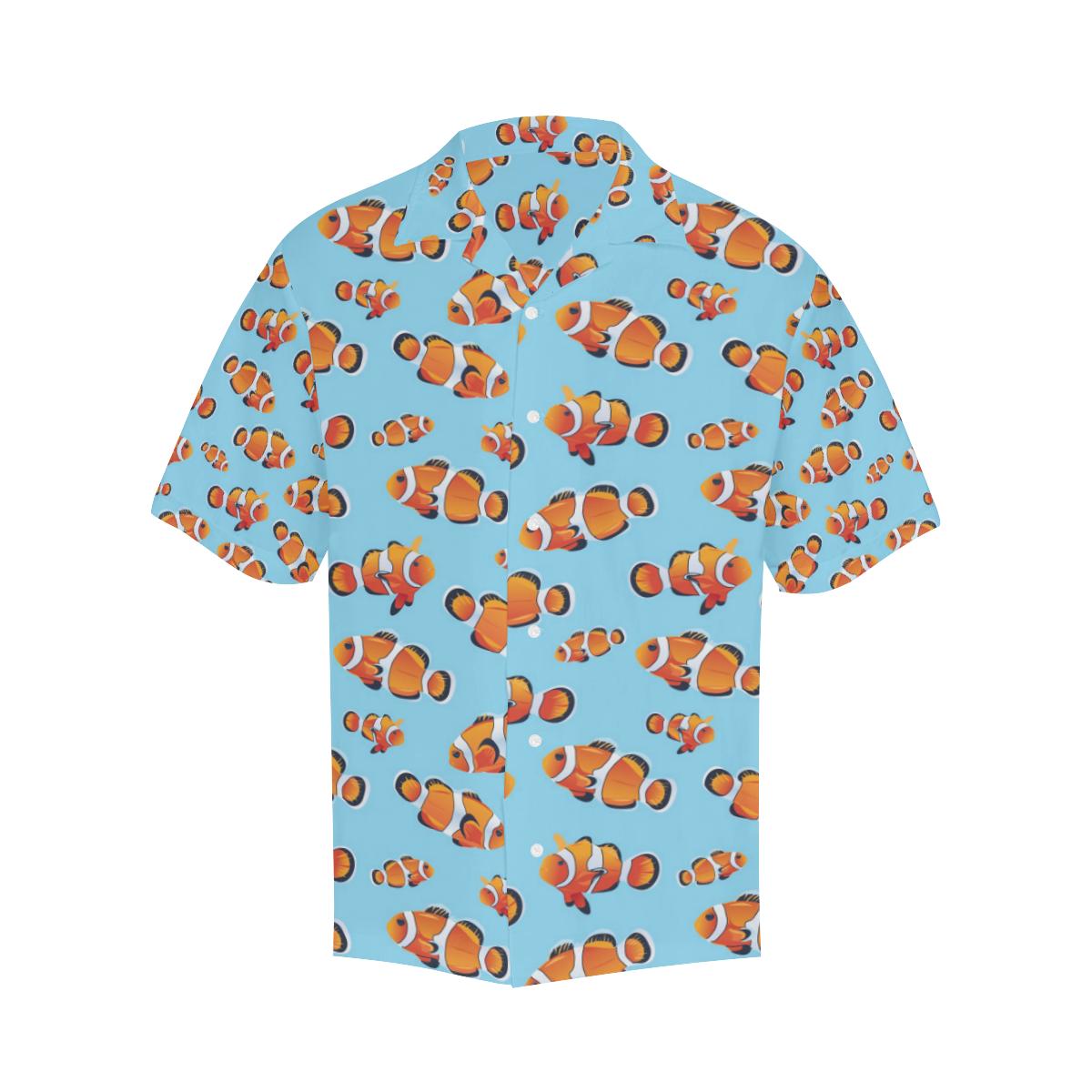 Clownfish Pattern Print Design Hawaiian Shirt