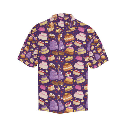 Cake Pattern Print Design Hawaiian Shirt