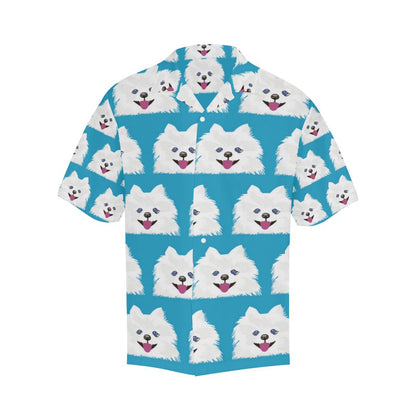 Pomeranians Pattern Print Design A Hawaiian Shirt