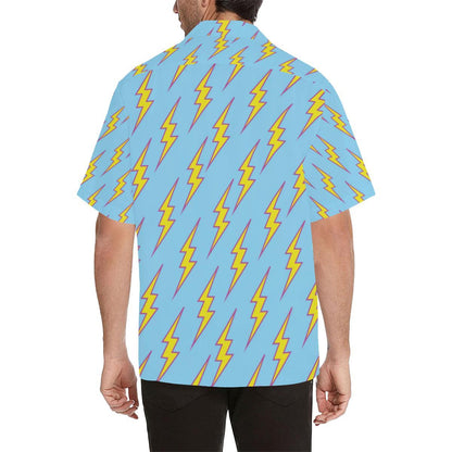 Lightning Thunder Pattern Print Design Hawaiian Shirt