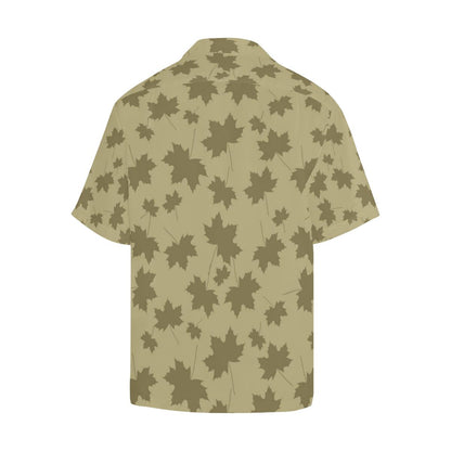 Maple Leaf Pattern Print Design Hawaiian Shirt
