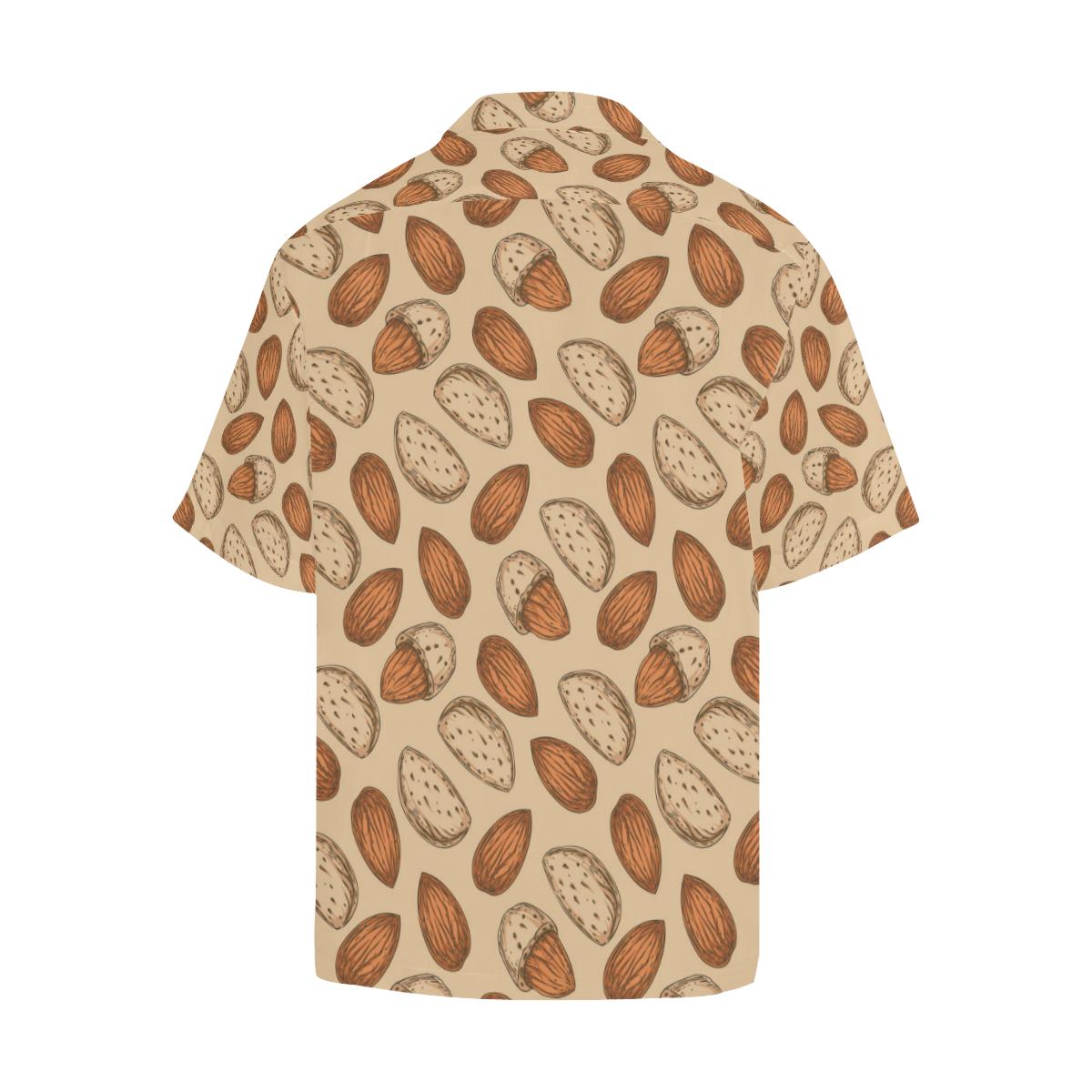 Almond Pattern Print Design Hawaiian Shirt