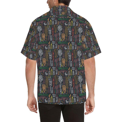 Barbecue Pattern Print Design Hawaiian Shirt