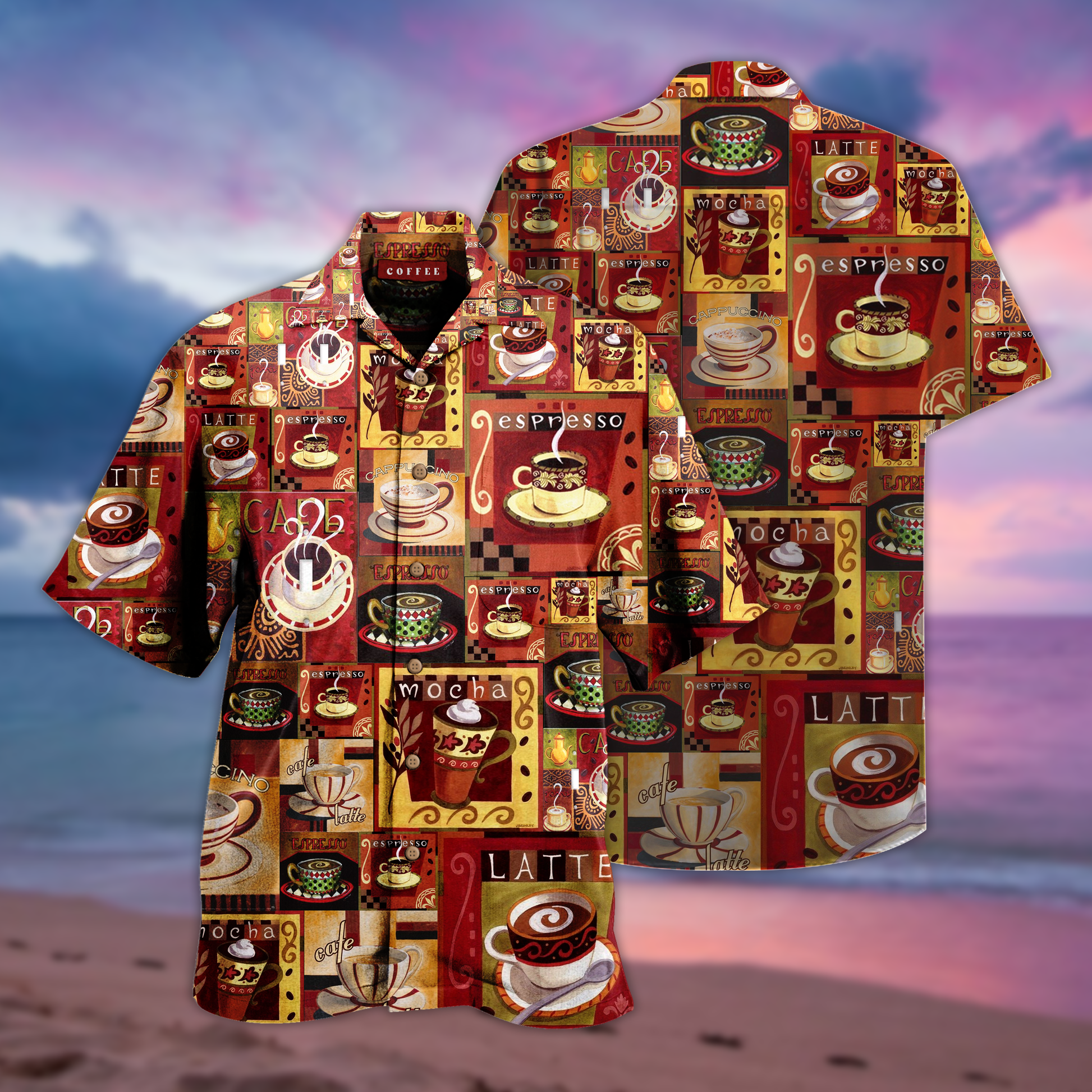 Amazing Coffee Unisex Hawaiian Shirt