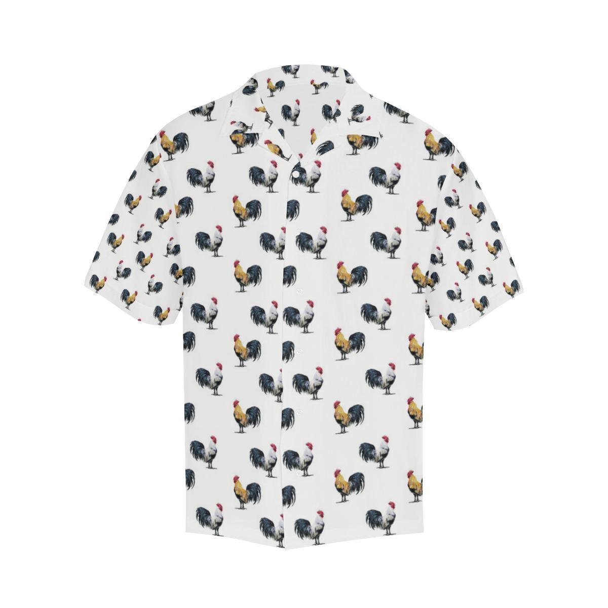 Chicken Pattern Print Design Hawaiian Shirt