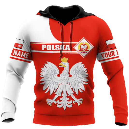 Amazing Polska All Over Printed Unisex Hoodie