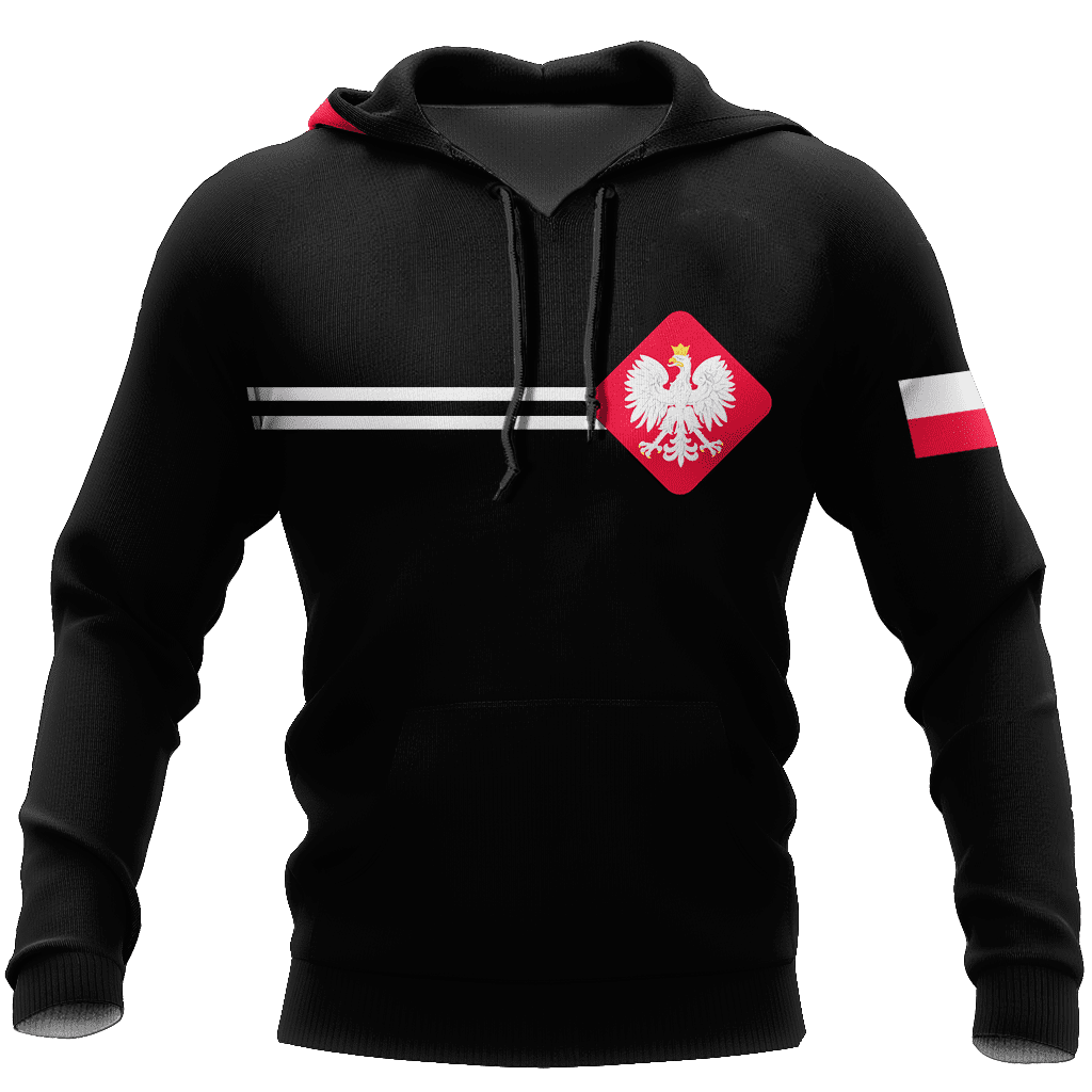 Personalized Polska All Over Printed Unisex Hoodie