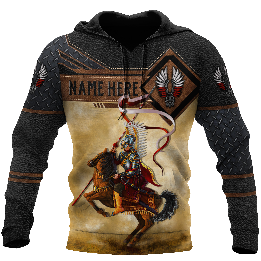 Premium Winged Hussars All Over Printed Hoodie