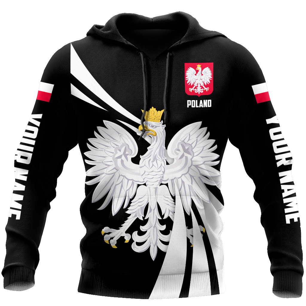 Personalized Polska All Over Printed Unisex Hoodie