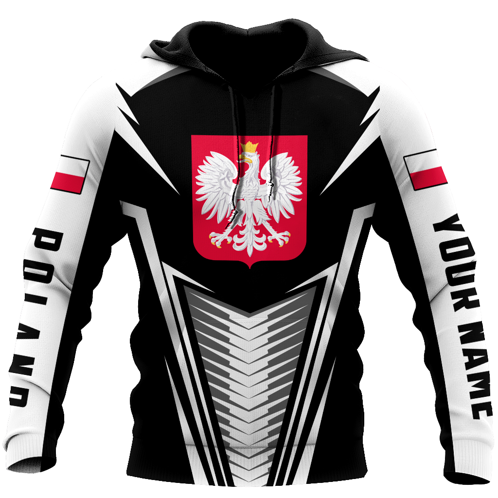 Personalized Polska All Over Printed Unisex Hoodie