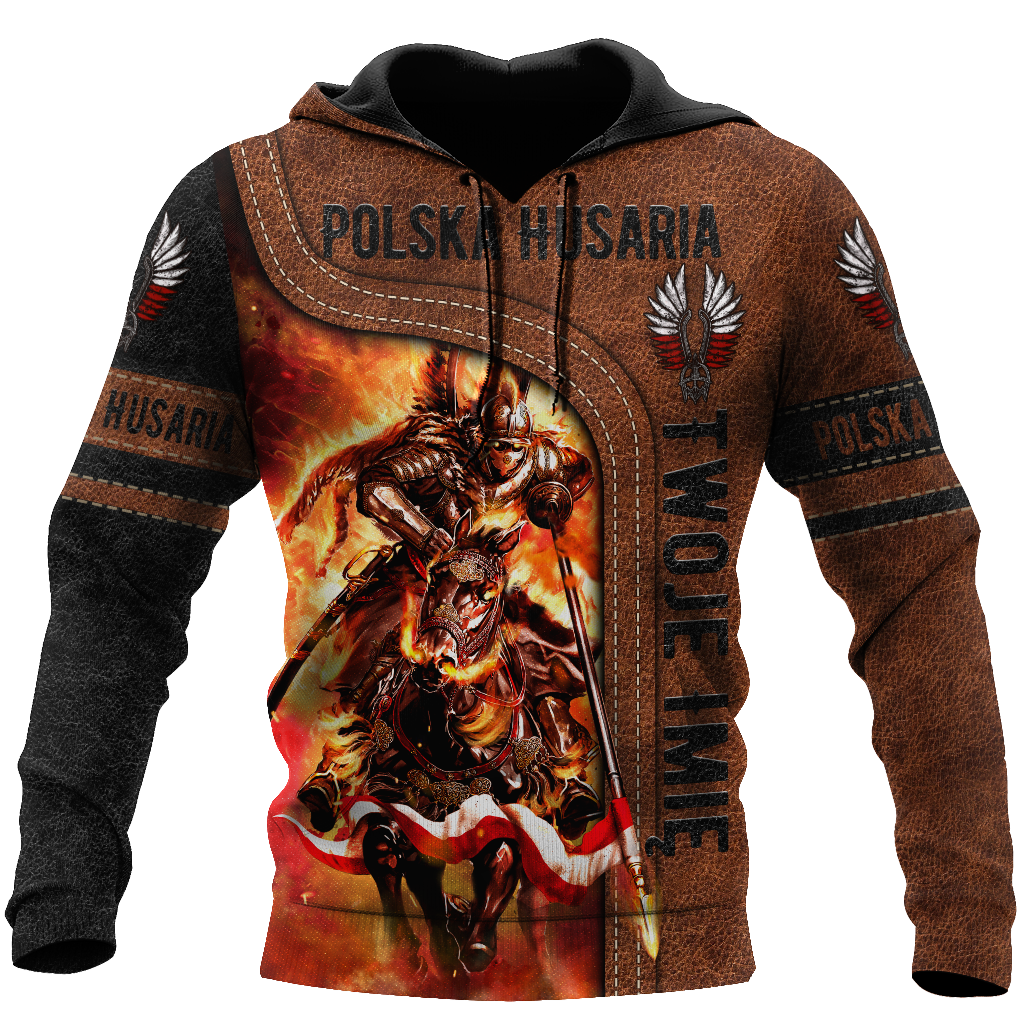 Premium Winged Hussars All Over Printed Hoodie