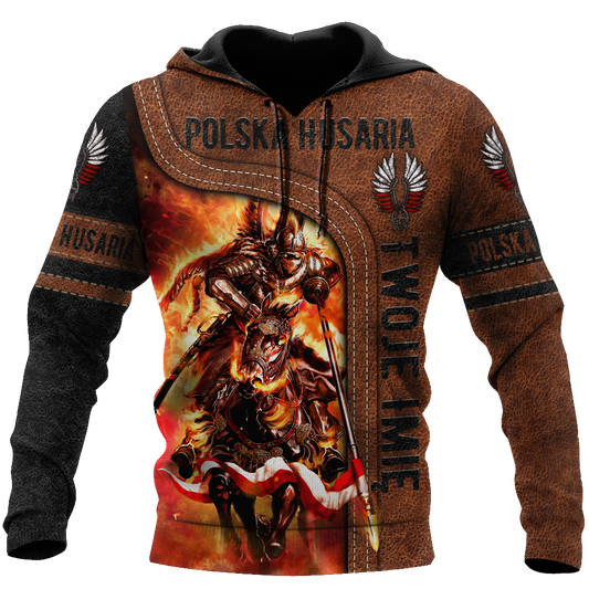 Premium Winged Hussars All Over Printed Hoodie