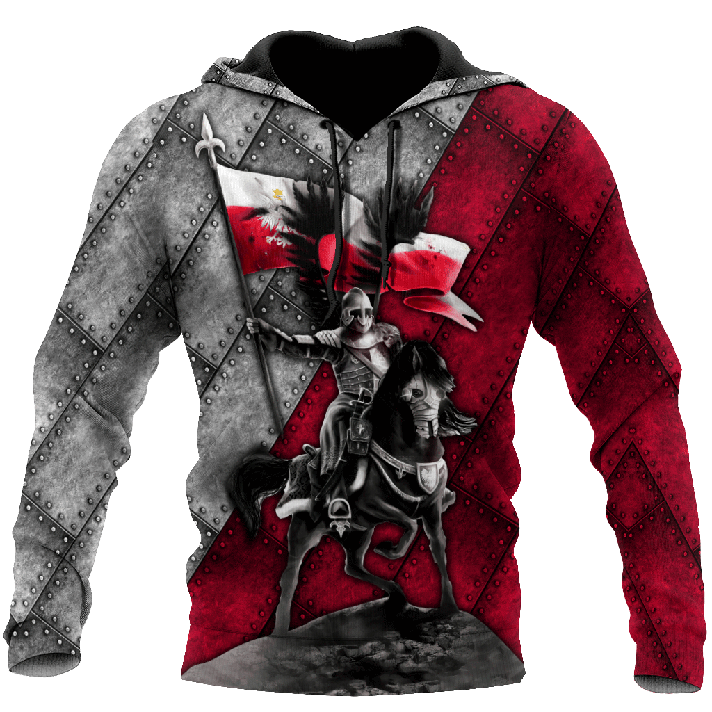 Premium Winged Hussars All Over Printed Hoodie