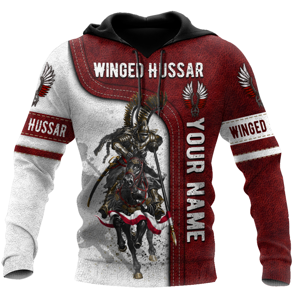 Premium Winged Hussars All Over Printed Hoodie