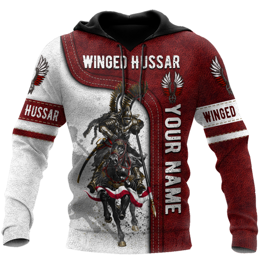 Premium Winged Hussars All Over Printed Hoodie