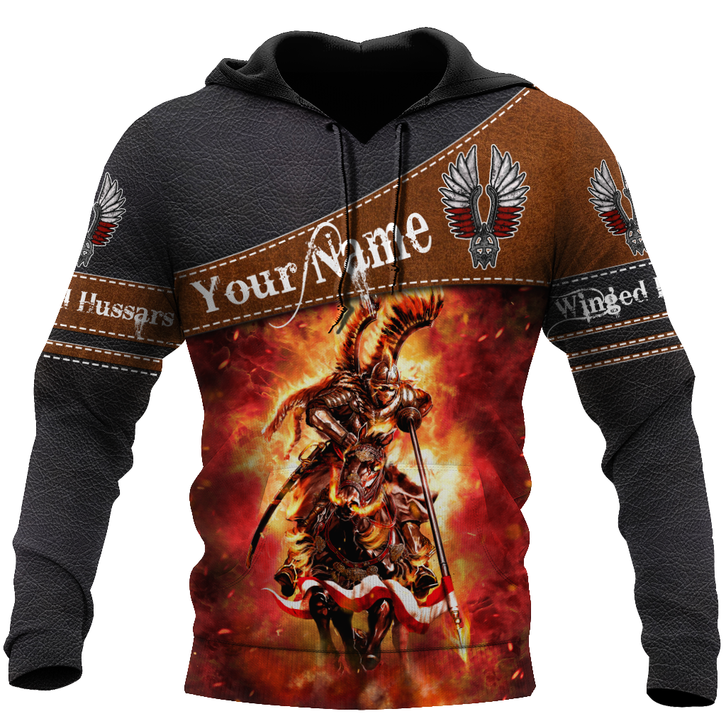 Premium Winged Hussars All Over Printed Hoodie