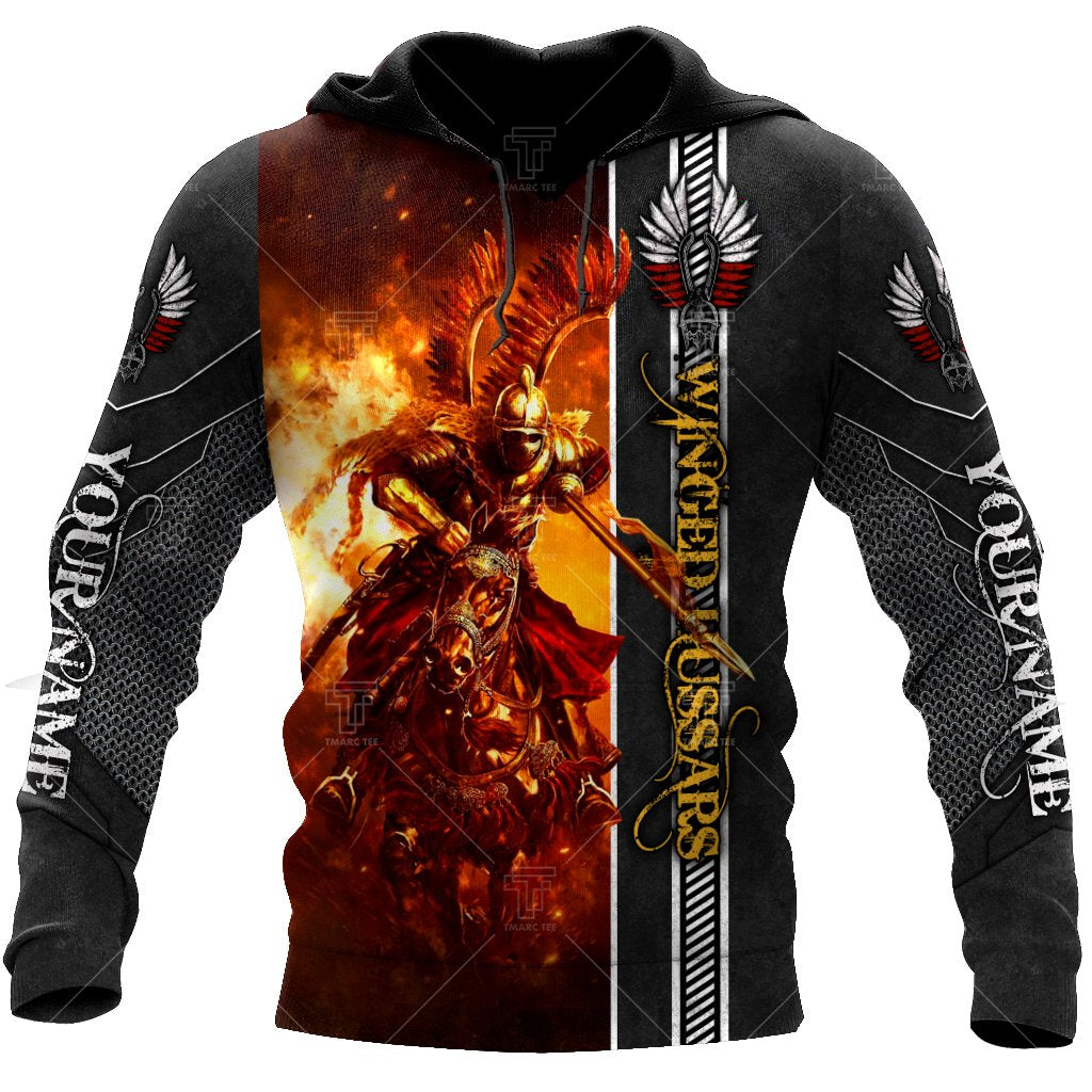 Premium Winged Hussars All Over Printed Hoodie