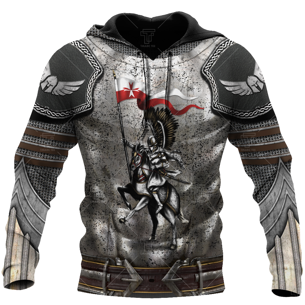 Premium Winged Hussars All Over Printed Hoodie