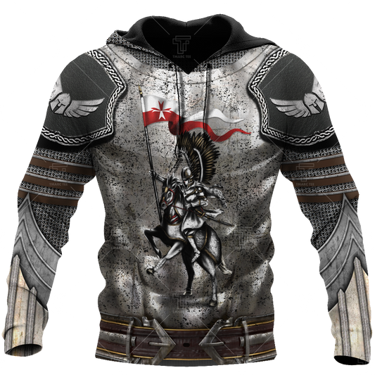 Premium Winged Hussars All Over Printed Hoodie