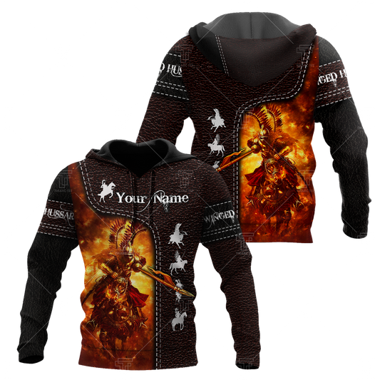 Premium Winged Hussars All Over Printed Hoodie