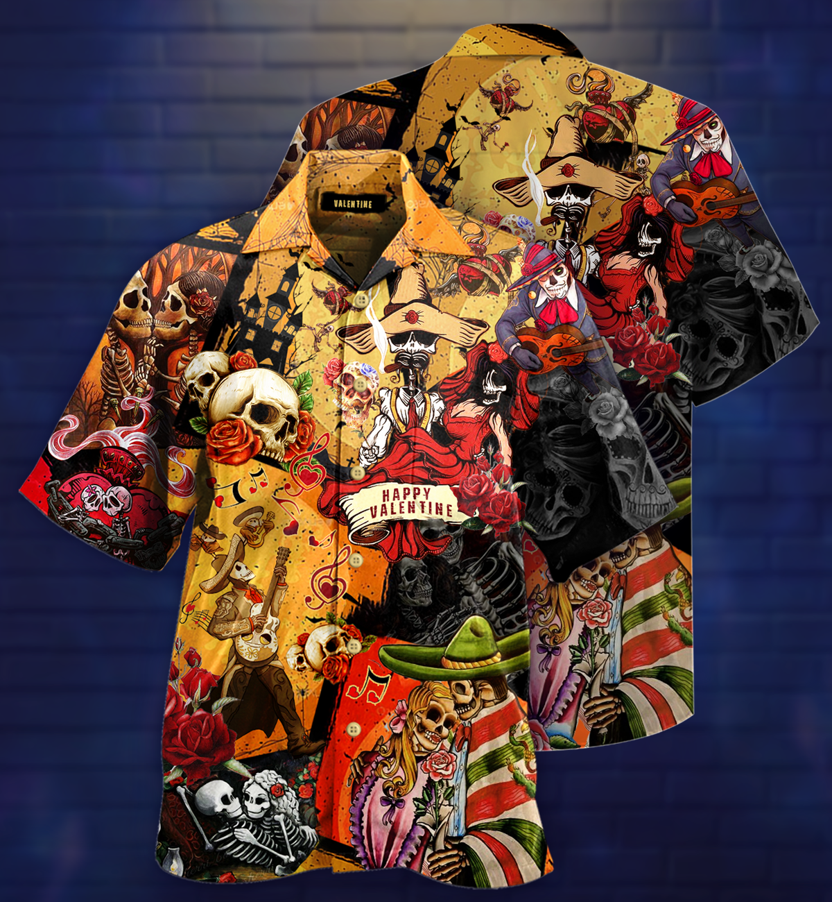 Amazing Pirate Skull Hawaiian Shirt