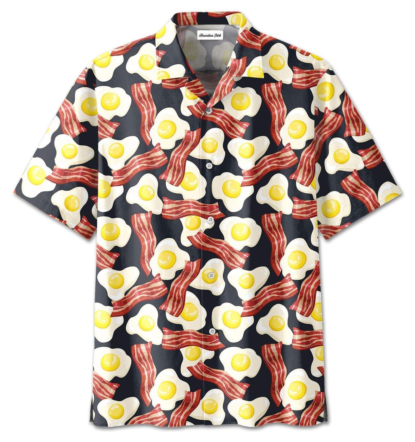 Amazing Bacon and Fried Eggs Hawaiian Aloha Shirts #21421DH