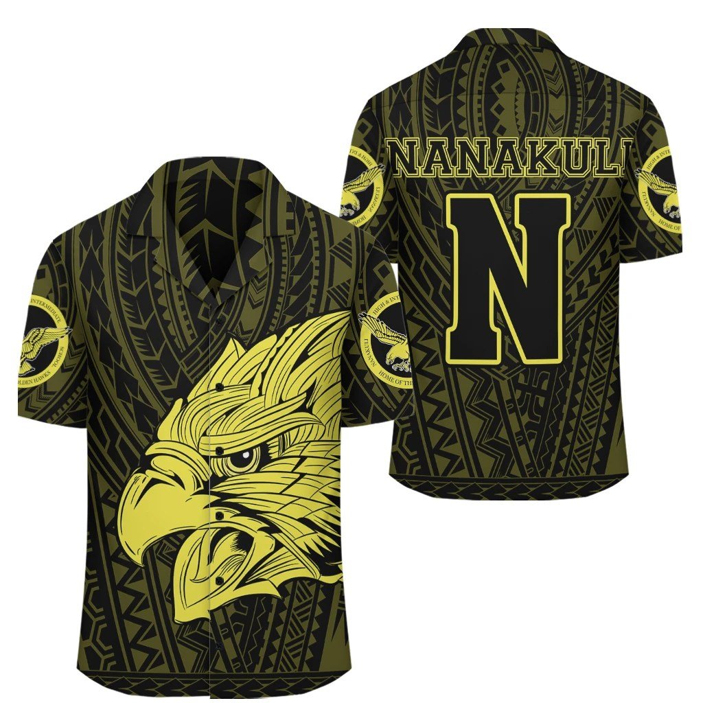 Alohawaii  Nanakuli High School Hawk Polynesian Hawaiian Shirt  