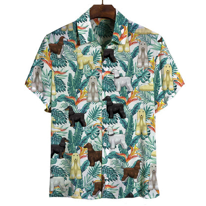 Afghan Hound - Hawaiian Shirt