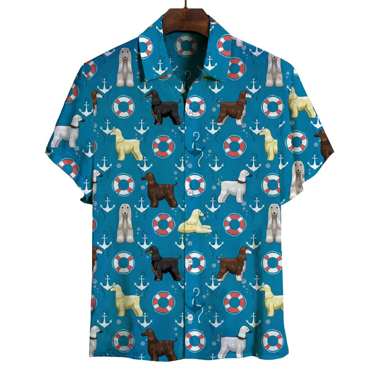 Afghan Hound - Hawaiian Shirt