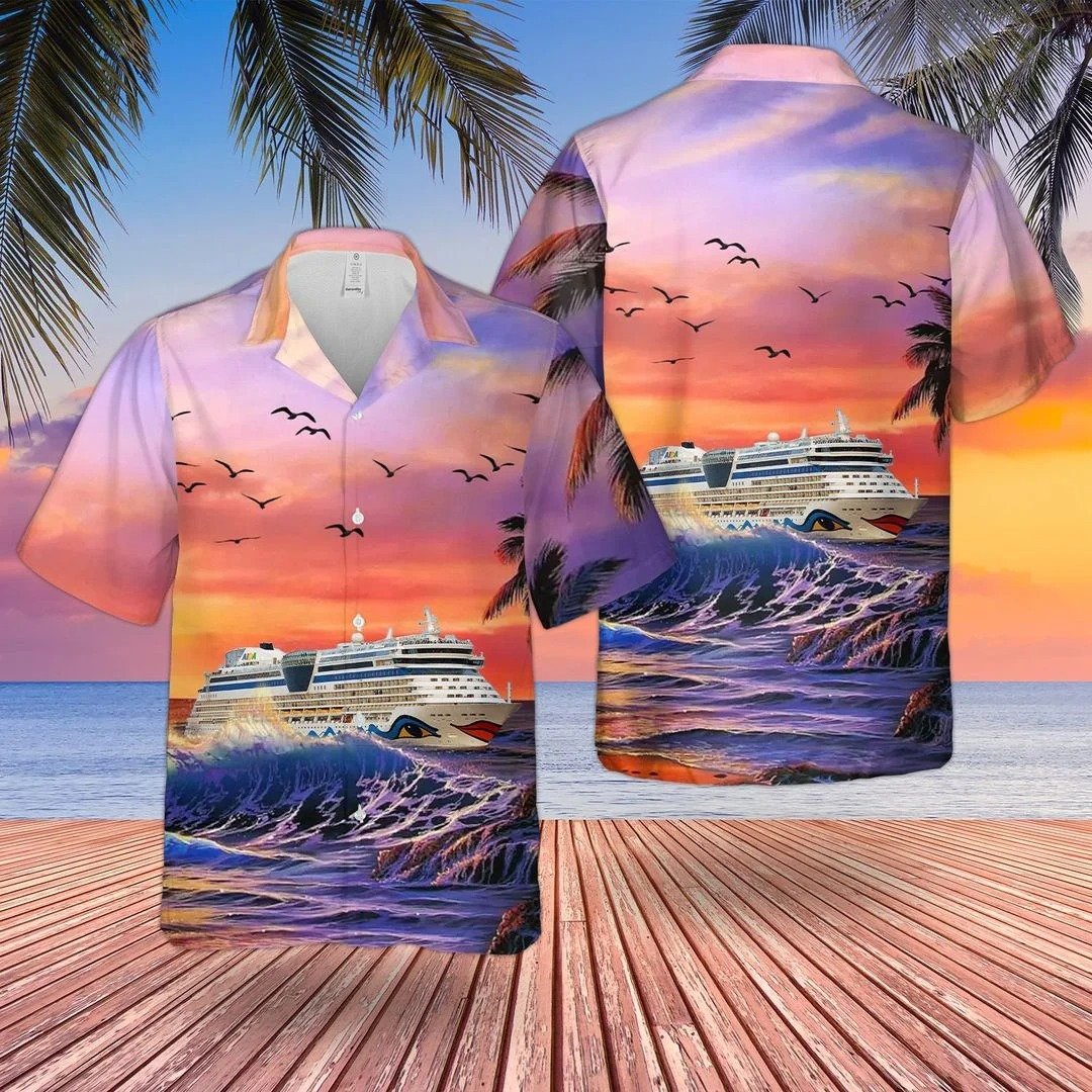 Aida Cruises Hawaiian Shirt | For Men & Women | Adult | HW8579