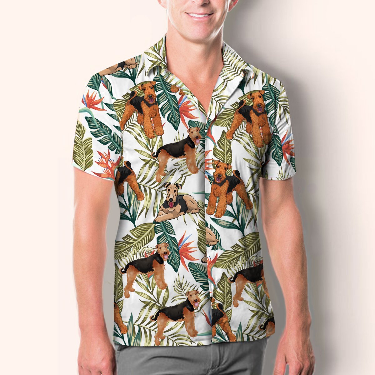 Airedale Terrier - Hawaiian Shirt