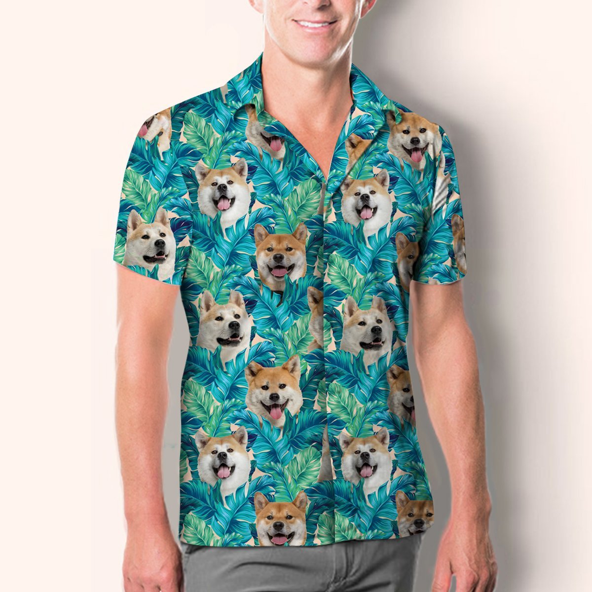 Akita Inu - Hawaiian Shirt