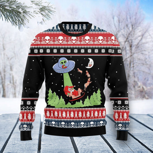 Alien Christmas Ugly Christmas Sweater 