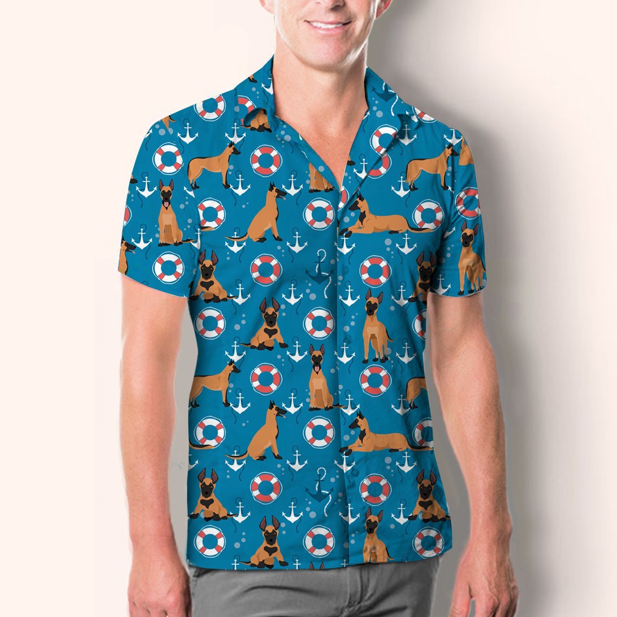 Belgian Shepherd - Hawaiian Shirt