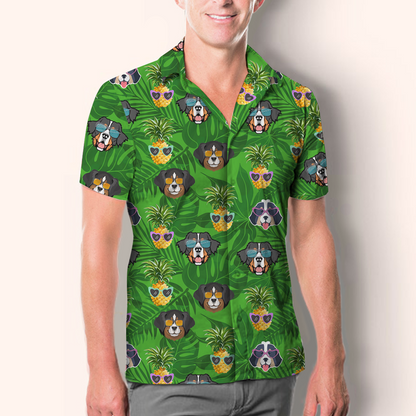 Aloha Hawaiian Bernese Mountain Shirt