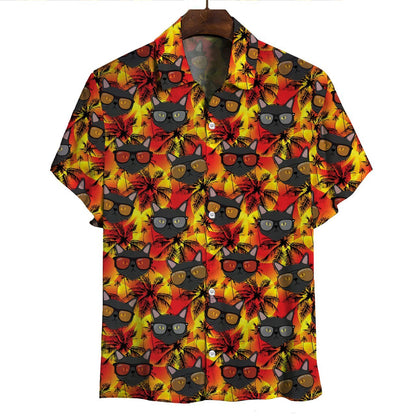 Aloha Hawaiian Bombay Cat Shirt